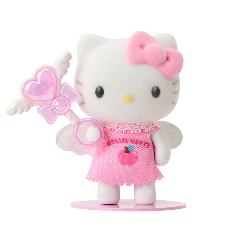 Hello Kitty Flocked Doll Angel (Pitatto Friends Mini)