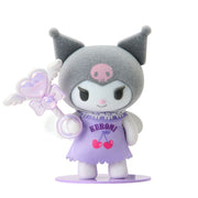 Kuromi Flocked Doll Angel (Pitatto Friends Mini)