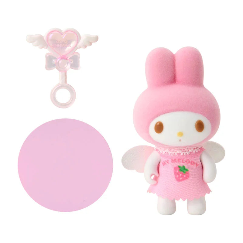 My Melody Flocked Doll Angel (Pitatto Friends Mini)