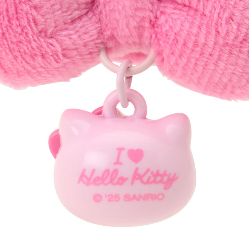 "I Love Hello Kitty" Ribbon Keychain [Pink]