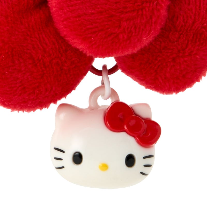 "I Love Hello Kitty" Ribbon Keychain [Red]