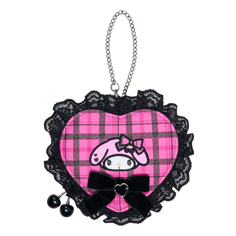 My Melody "Sweet Rock 'n' Check" Heart Bag Charm