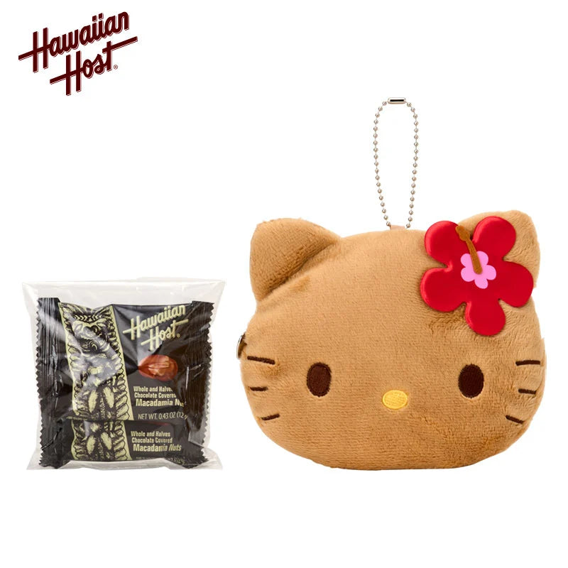 Hello Kitty Hawaiian Host Macadamia Nut Chocolate & Pouch