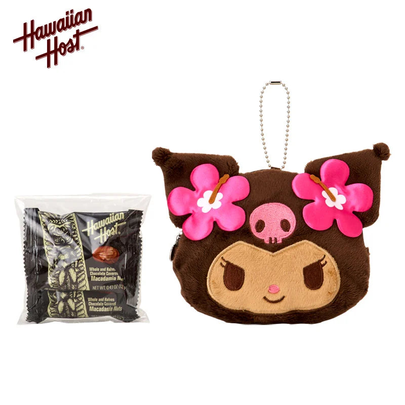 Kuromi Hawaiian Host Macadamia Nut Chocolate & Pouch