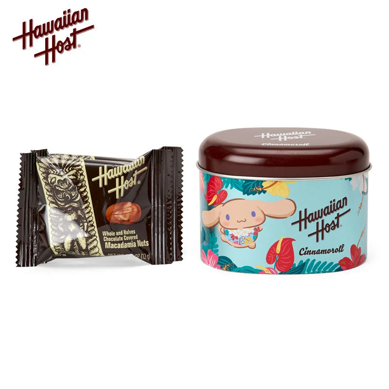 Cinnamoroll Hawaiian Host Macadamia Nut Chocolate & Tin Case