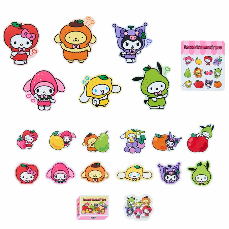 Sanrio Fruit Sticker Flakes