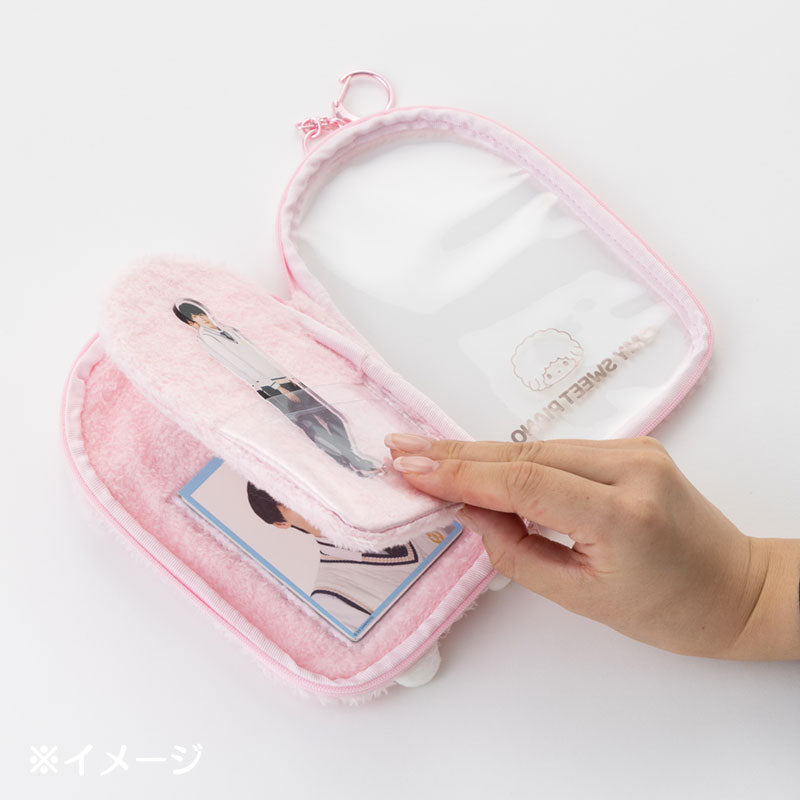 Hello Kitty Acrylic Stand & Card Holder Pouch Keychain