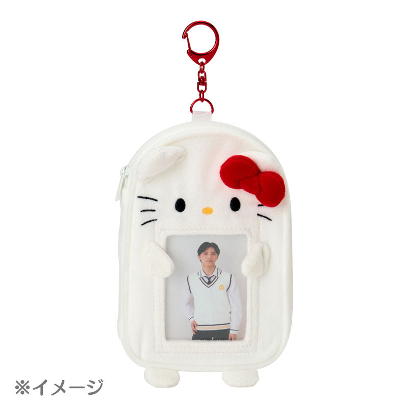 Hello Kitty Acrylic Stand & Card Holder Pouch Keychain