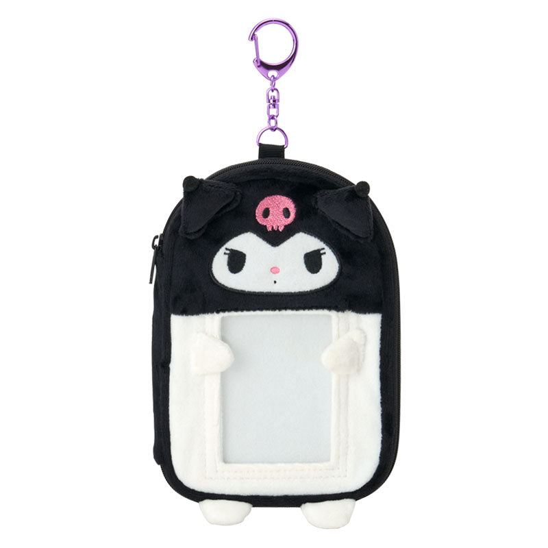 Kuromi Acrylic Stand & Card Holder Pouch Keychain