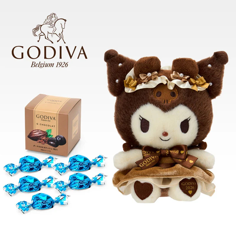 Kuromi "GODIVA Choco & Doll 2026" Plush