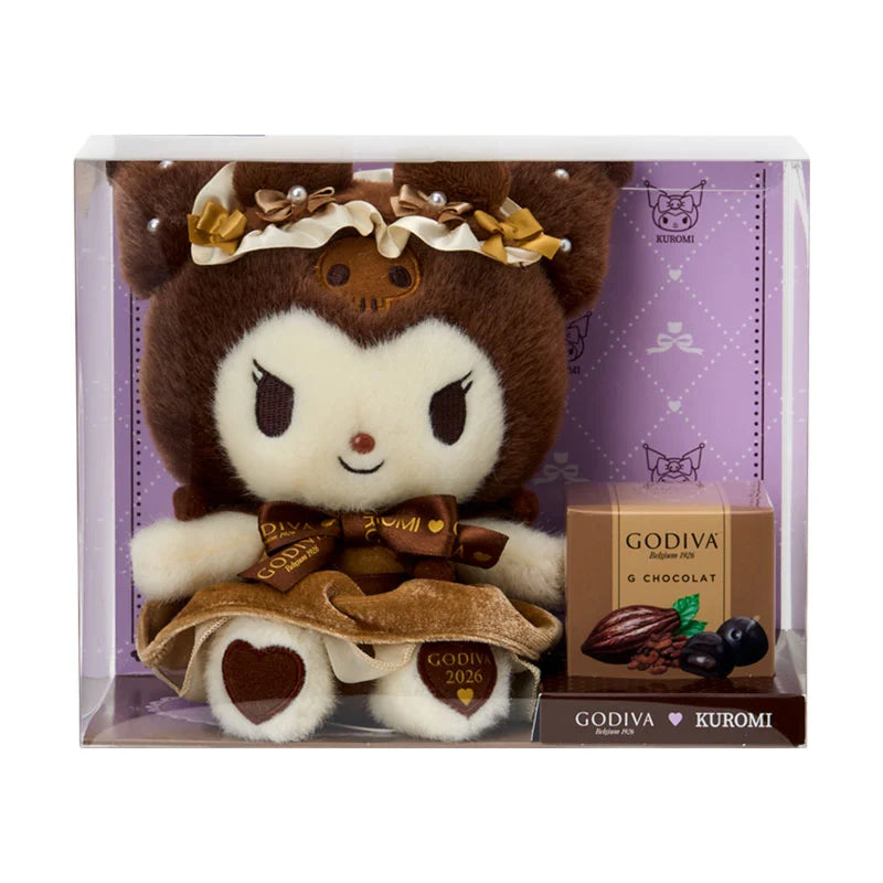 Kuromi "GODIVA Choco & Doll 2026" Plush