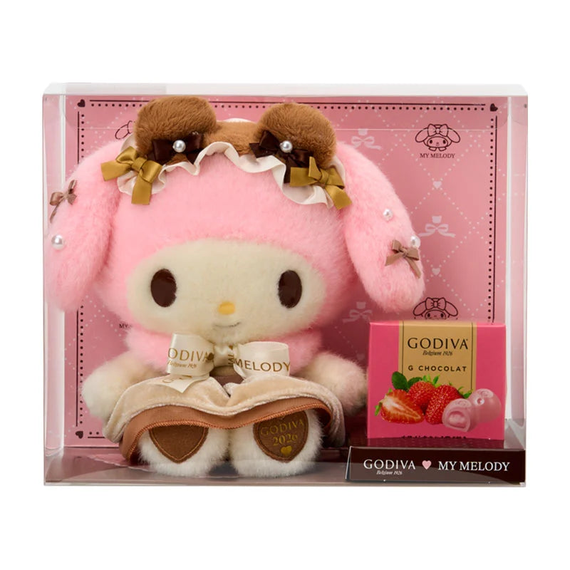 My Melody "GODIVA Choco & Doll 2026" Plush