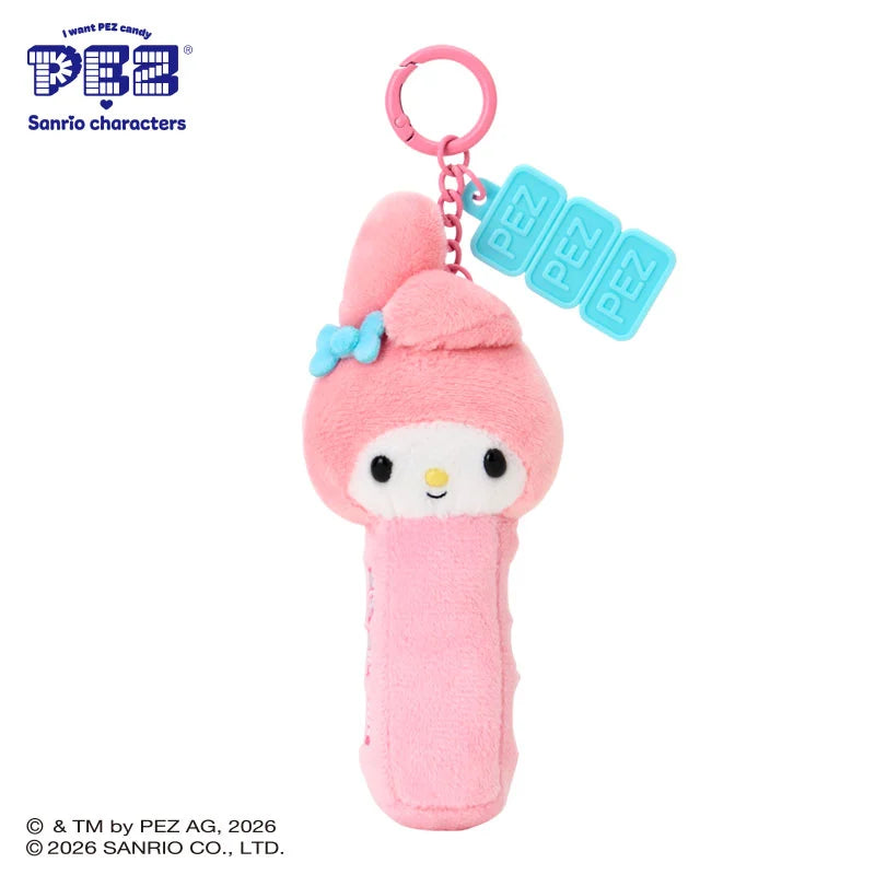 Sanrio Character PEZZ Plush Mascot