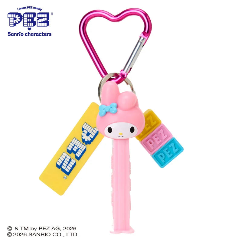 Sanrio Character PEZZ Carabiner Keychain