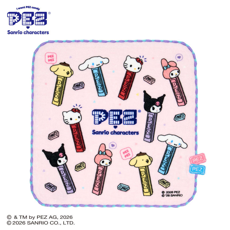 Sanrio Character PEZZ Hand Towel
