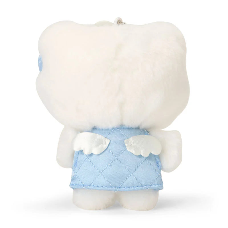 Hello Kitty Miniature Quilt Mascot Plush [Blue]