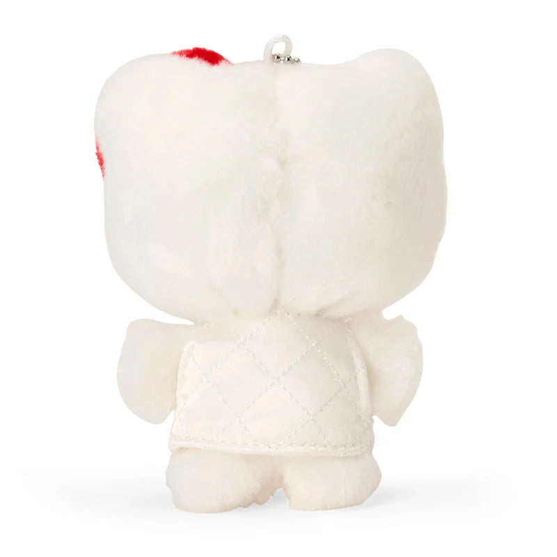 Hello Kitty Miniature Quilt Mascot Plush [White]