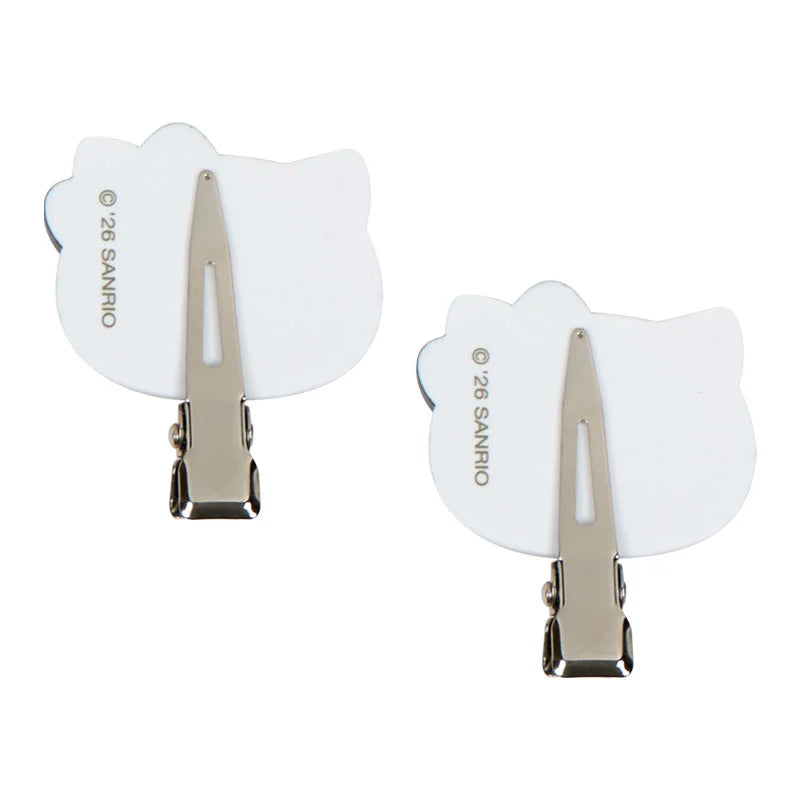 Hello Kitty Mini Hair Clips Black
