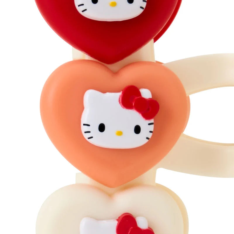 Hello Kitty Heart Hair Claw Clip