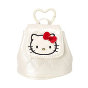 Hello Kitty Miniature Quilt Backpack Mini Pouch [White]