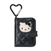 Hello Kitty Miniature Quilt Pocket Mirror [Black]