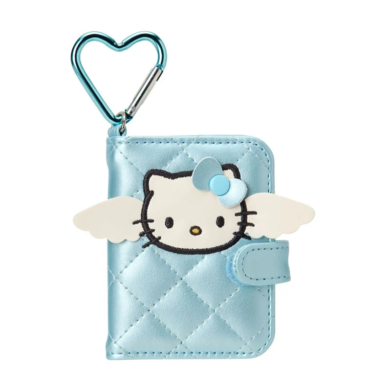 Hello Kitty Miniature Quilt Pocket Mirror [Blue]