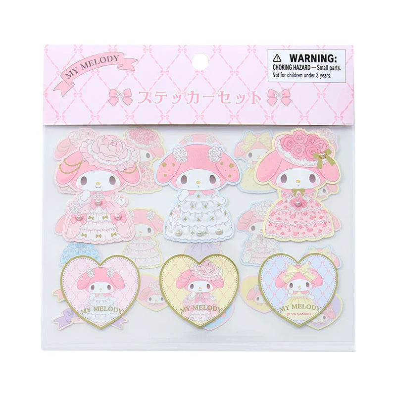 "Lady My Melody" Sticker Flakes
