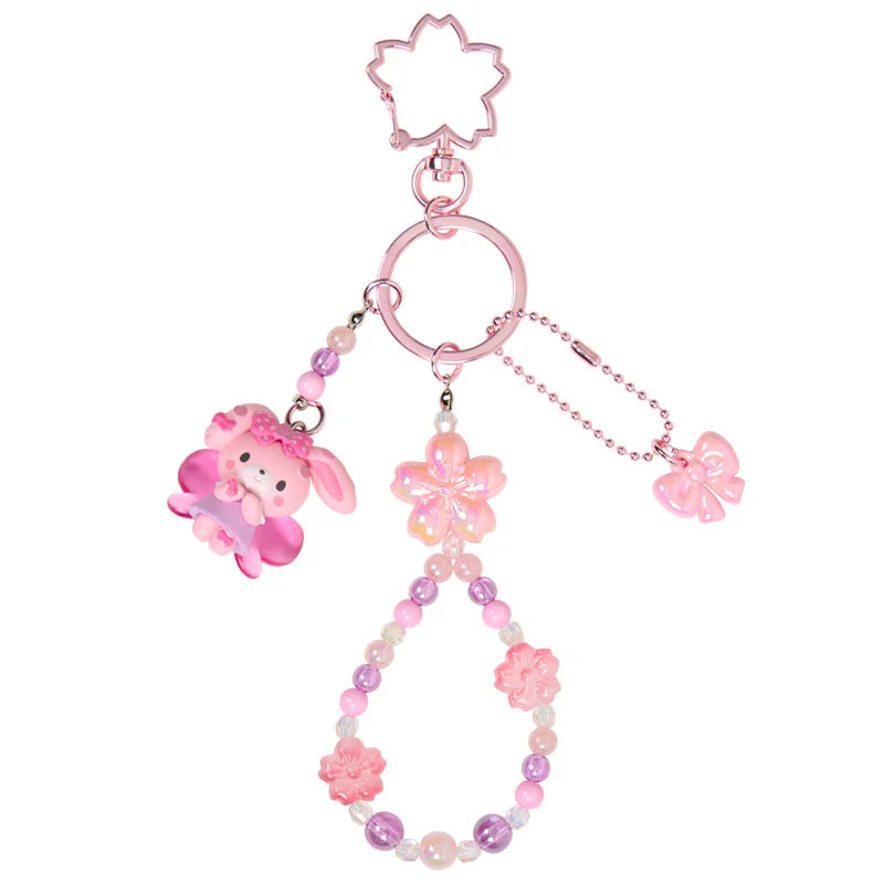 Bonbonribbon "Sakura Fairy" Beaded Keychain