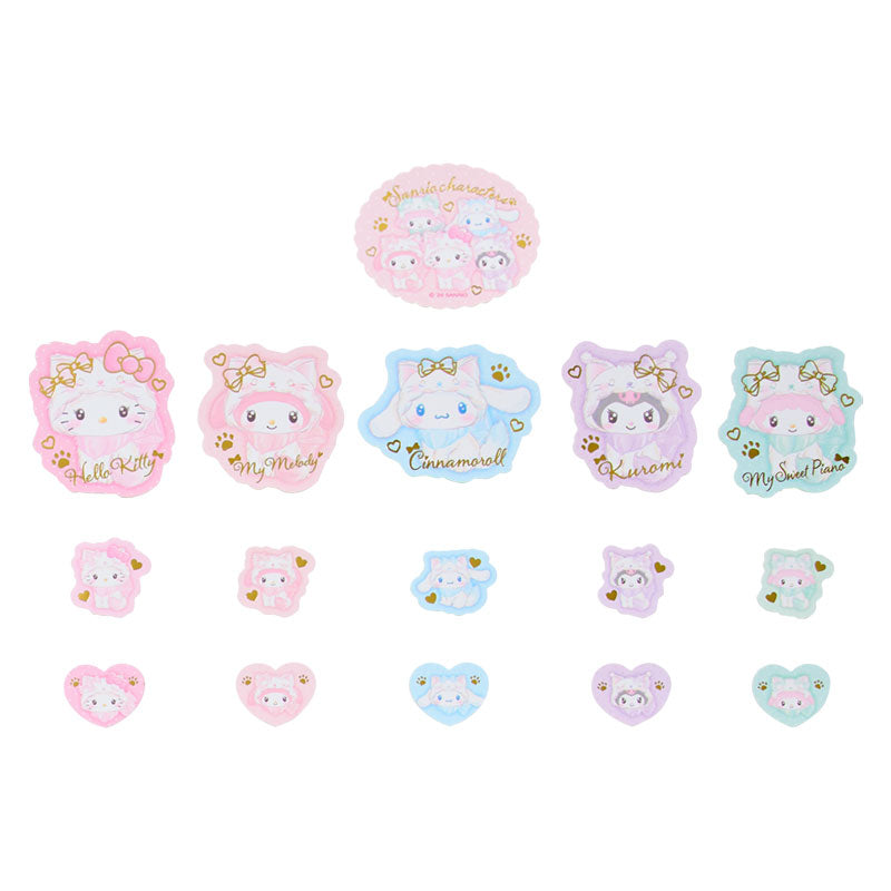 Sanrio Character "Milky Kitten" Sticker Flakes