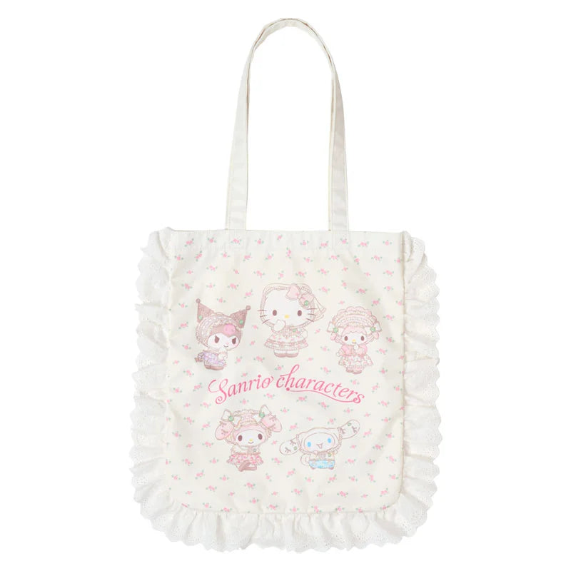 Sanrio Character "Forest Lace" Ruffle Tote Bag