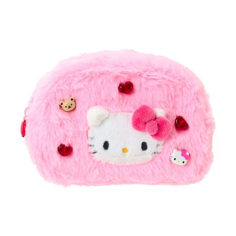 Hello Kitty "Tokimeki Pop Beads" Fur Pouch