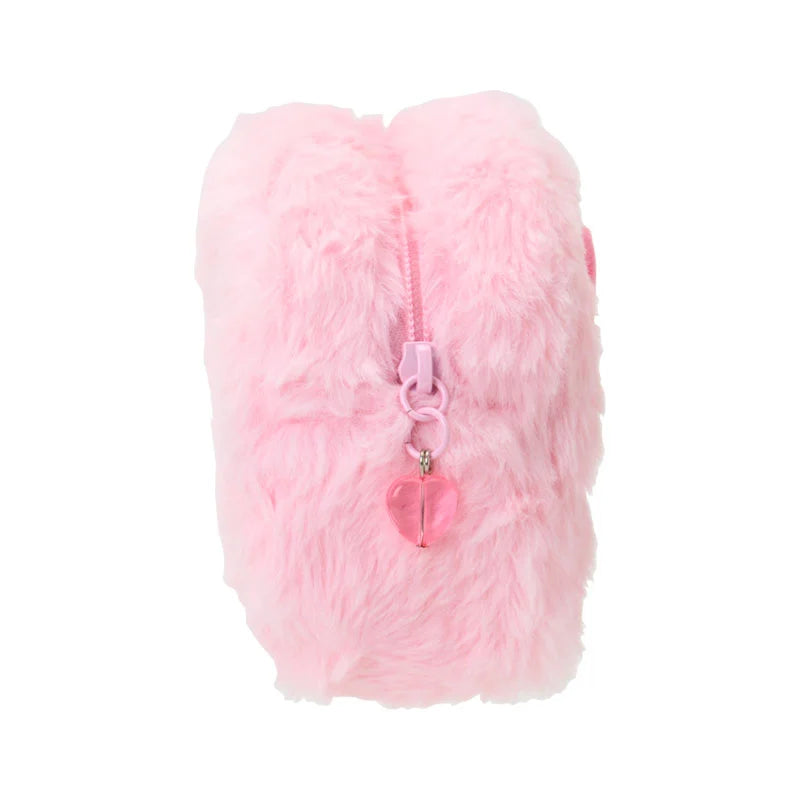 My Melody "Tokimeki Pop Beads" Fur Pouch