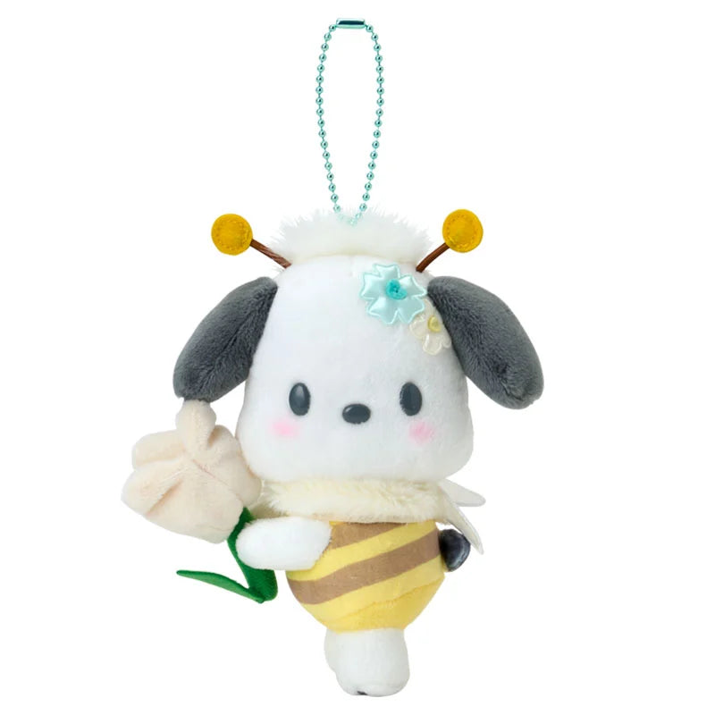 Pochacco "Flower-loving Bee" Plush Mascot