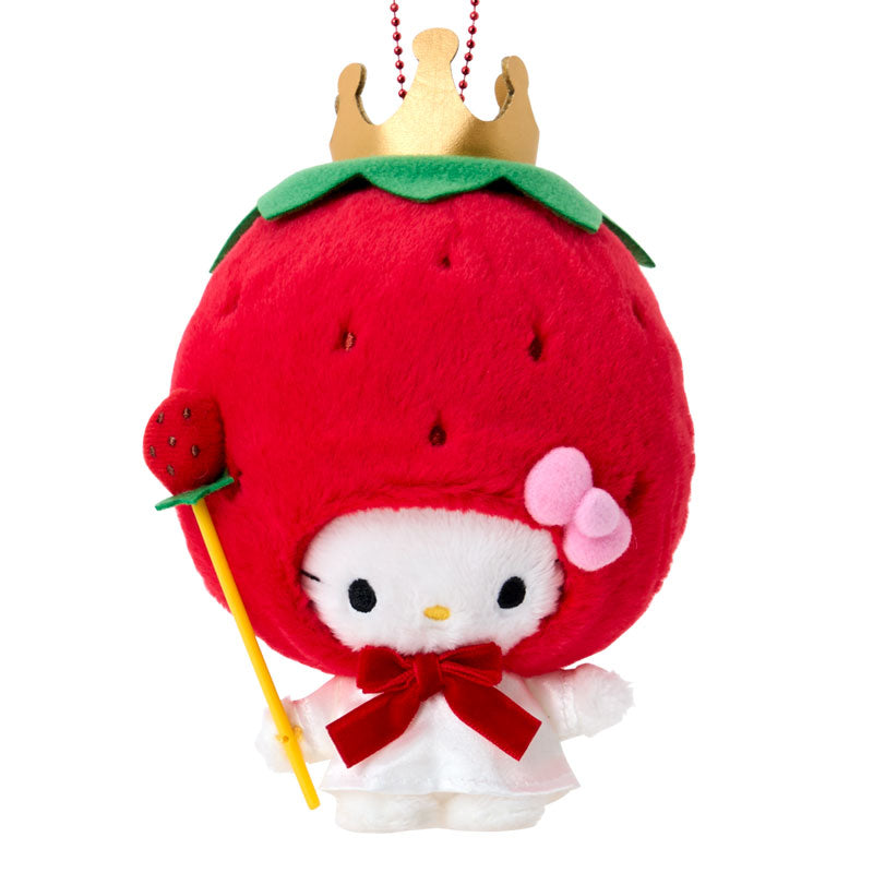 Hello Kitty "Strawberry King Costume" Mascot Plush