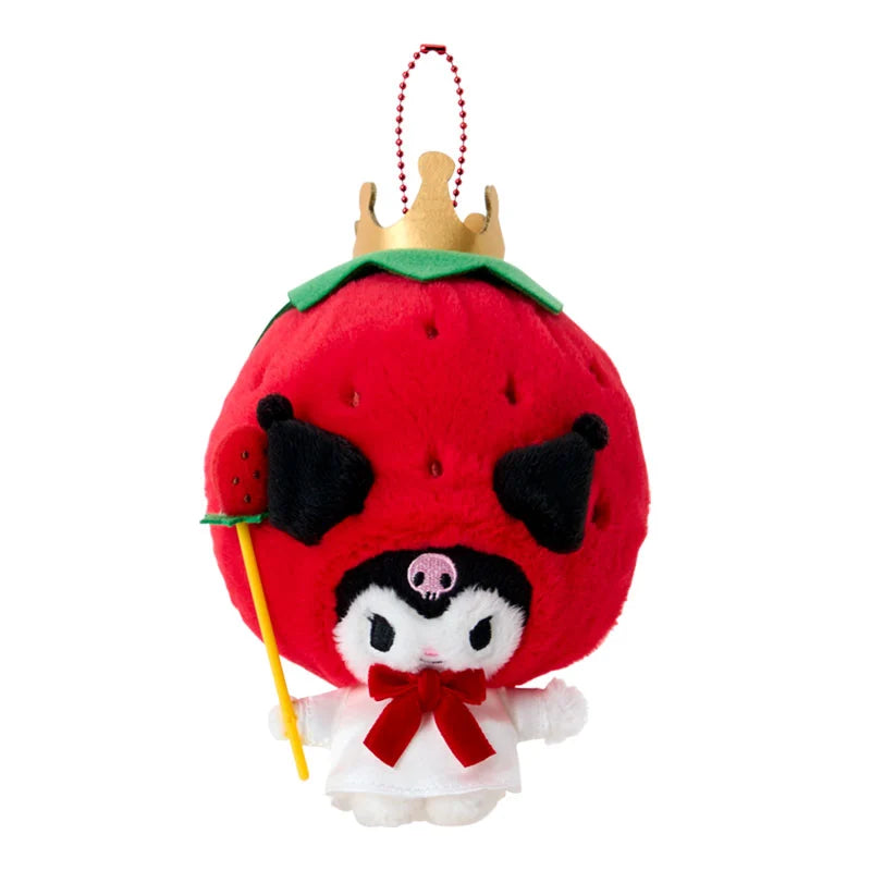 Kuromi "Strawberry King Costume" Mascot Plush
