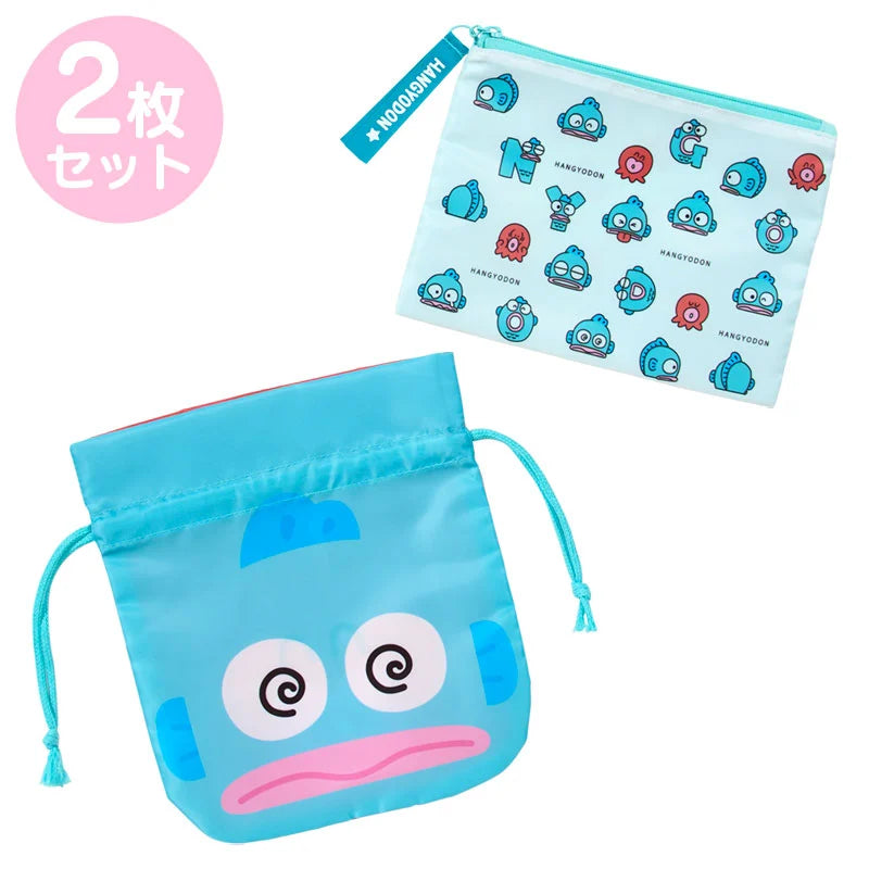 Hangyodon "Hangyodon & Badtz-Maru Funny Face" Bag Set