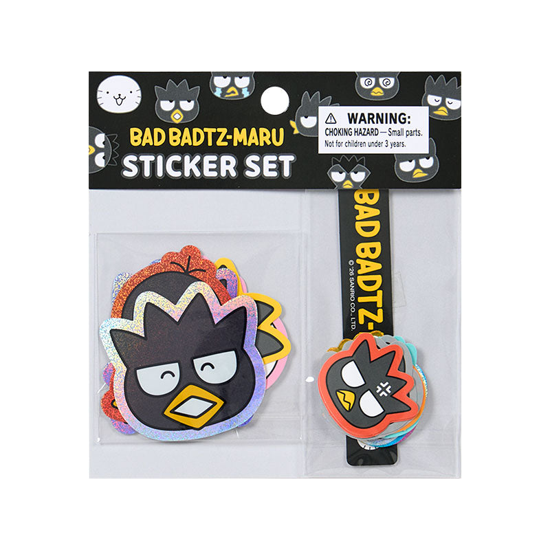 Badtz Maru "Hangyodon & Badtz-Maru Funny Face" Sticker Flakes