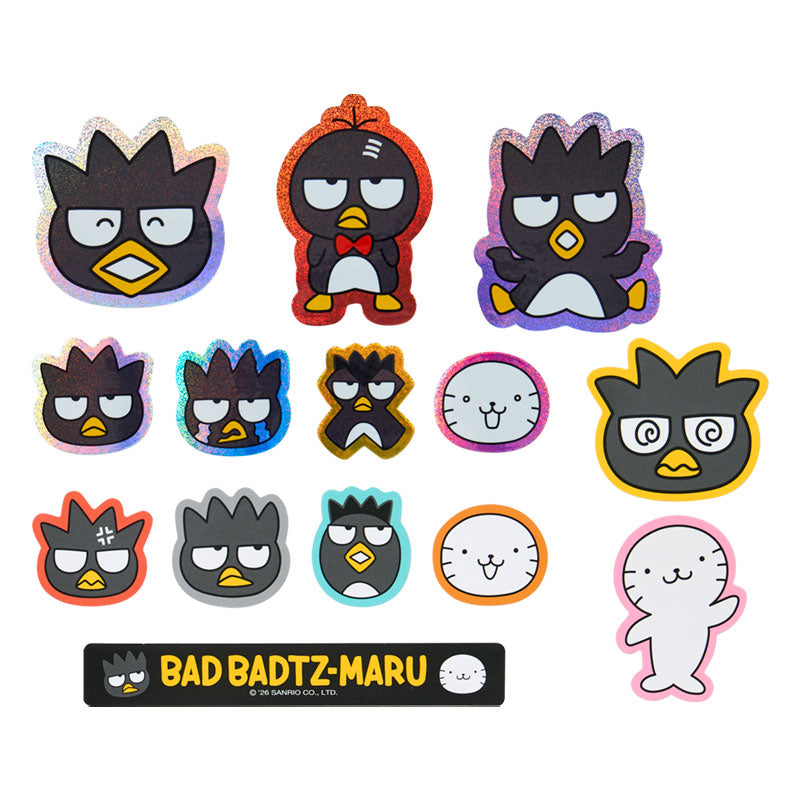 Badtz Maru "Hangyodon & Badtz-Maru Funny Face" Sticker Flakes