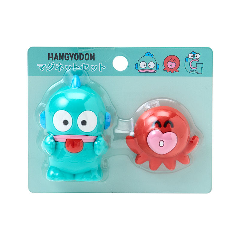 Hangyodon "Hangyodon & Badtz-Maru Funny Face" Magnet Set
