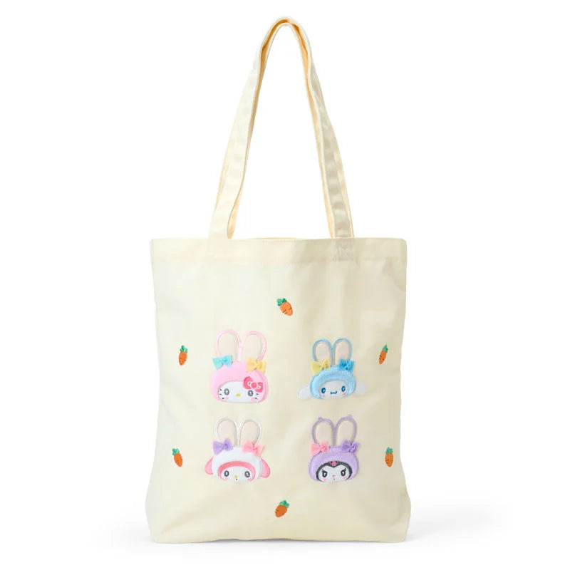 Sanrio Characters "Plump-eared Rabbit Club" Tote Bag