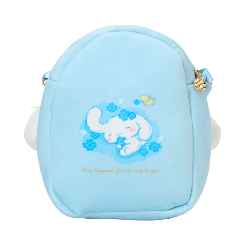 Cinnamoroll "Light Blue Clover" Shoulder Bag