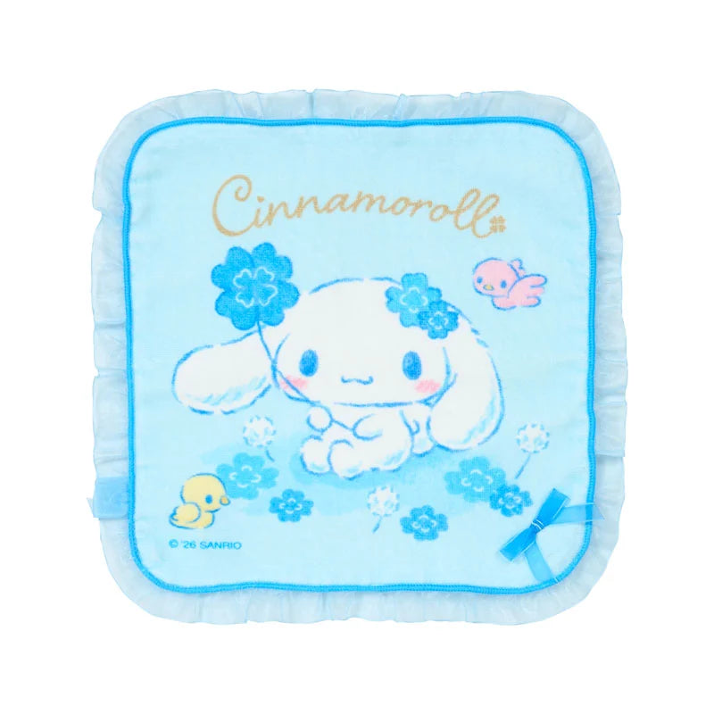 Cinnamoroll "Light Blue Clover" Hand Towel