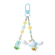 Cinnamoroll "Flower-loving Bee" Beaded Keychain