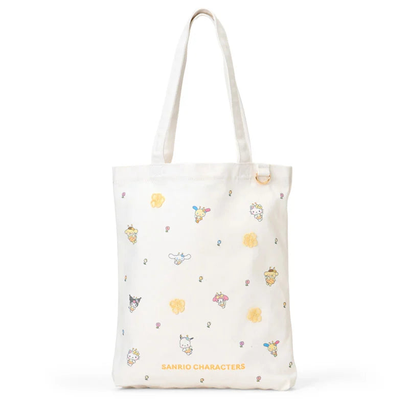 Sanrio Character "Flower-loving Bee" Tote Bag