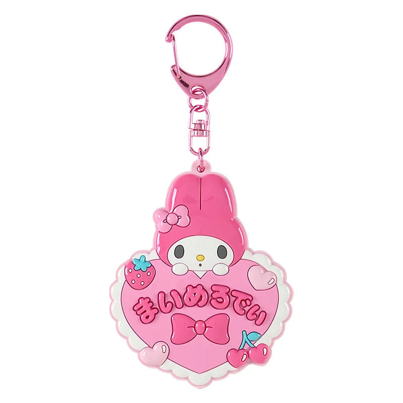 My Melody "Sanrio School" Mirror Keychain