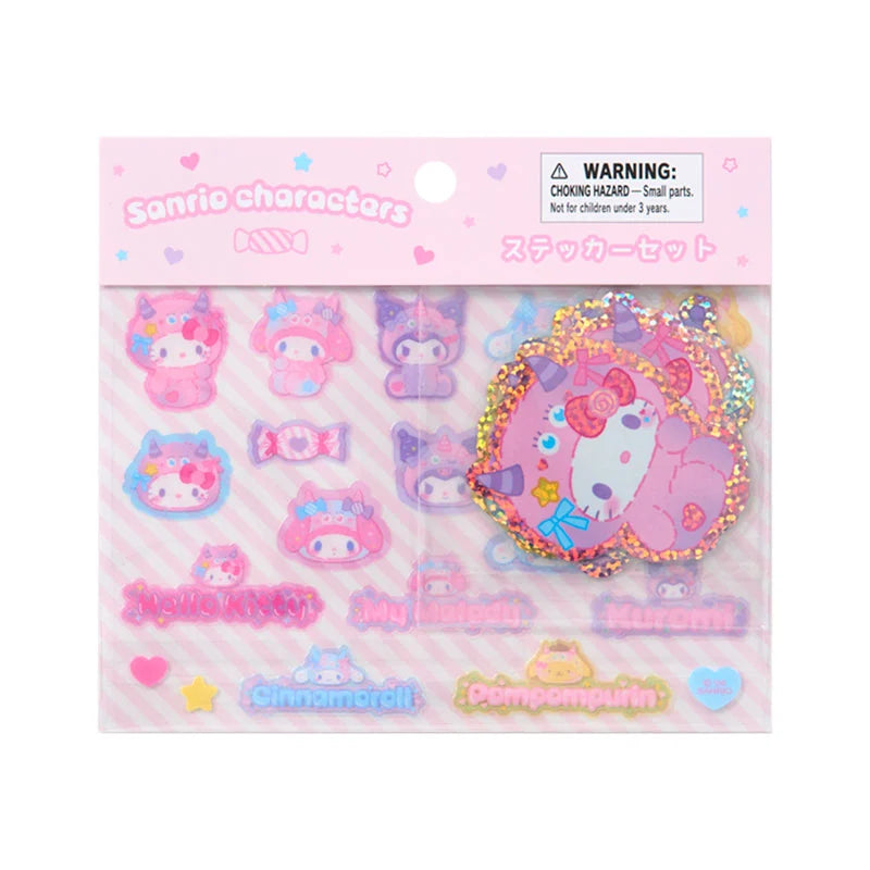 Sanrio Character "Colorful Pop Monster" Sticker Flakes