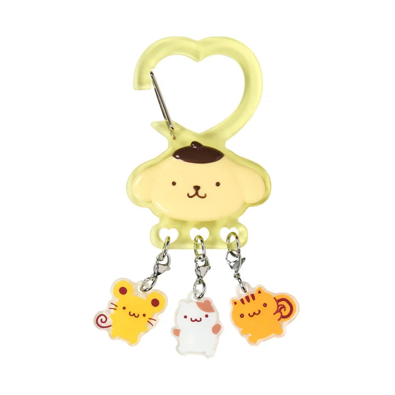 PomPomPurin "Together with Your Favorite Friend" Keychain