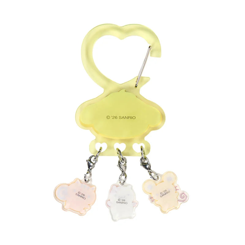 PomPomPurin "Together with Your Favorite Friend" Keychain