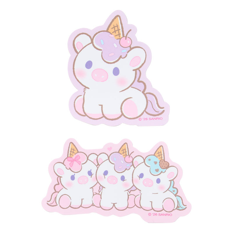Sanrio HappilinaFriends Kawaii Sprinkles Sticker Set