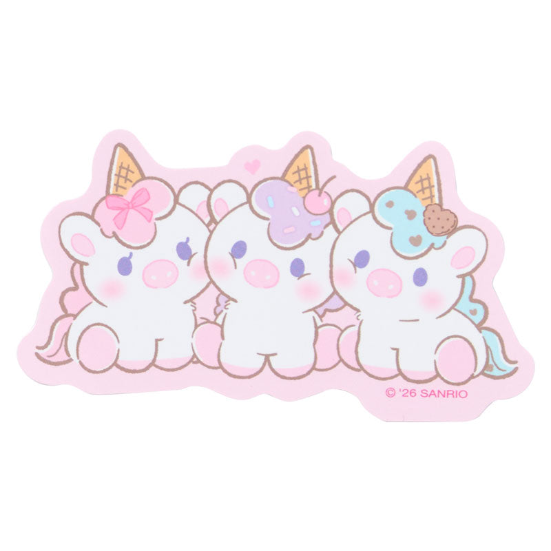 Sanrio HappilinaFriends Kawaii Sprinkles Sticker Set
